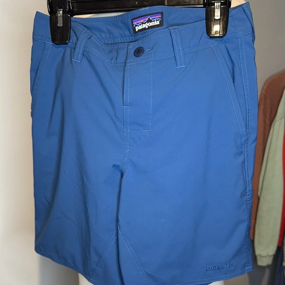Patagonia Men’s Blue Performance Hiking Shorts • Lightweight Quick-Dry Size 29